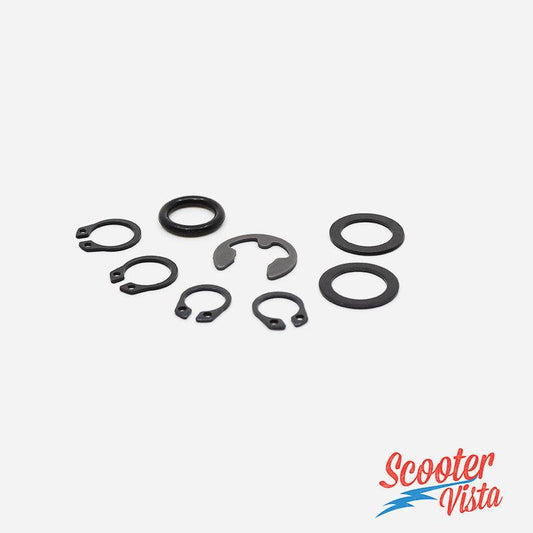 Lambretta LI SX TV DL & GP Clutch Rod Circlip & O Ring Set