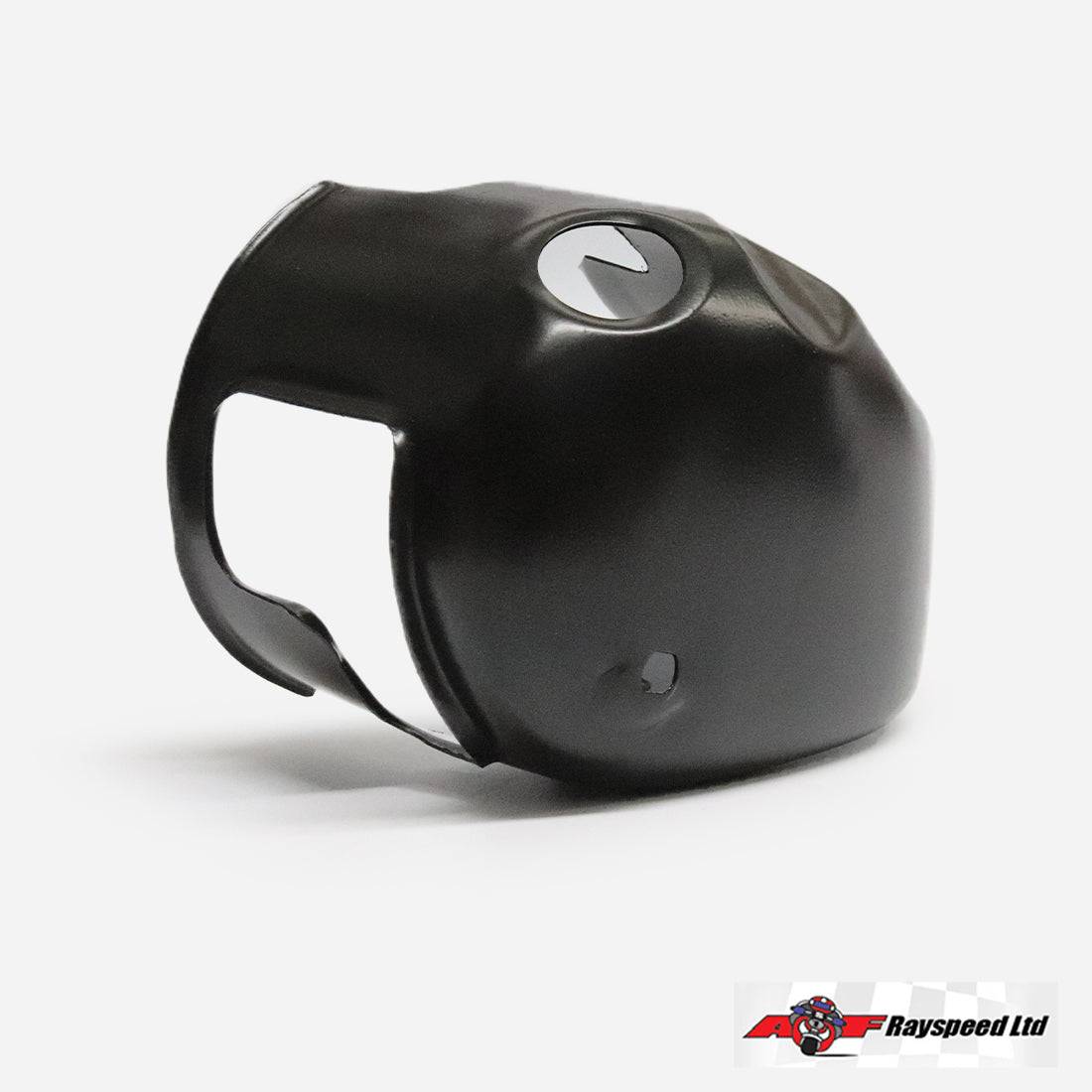 A.F. Rayspeed Lambretta TS1 Cylinder Cowl Black (wide exhaust slot)