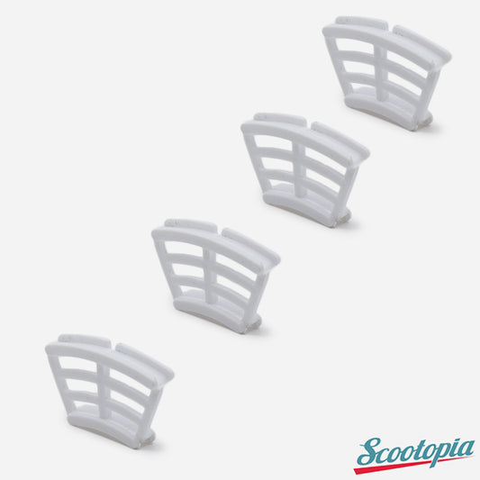 Scootopia Lambretta SX TV DL GP White Disc Brake Window Set