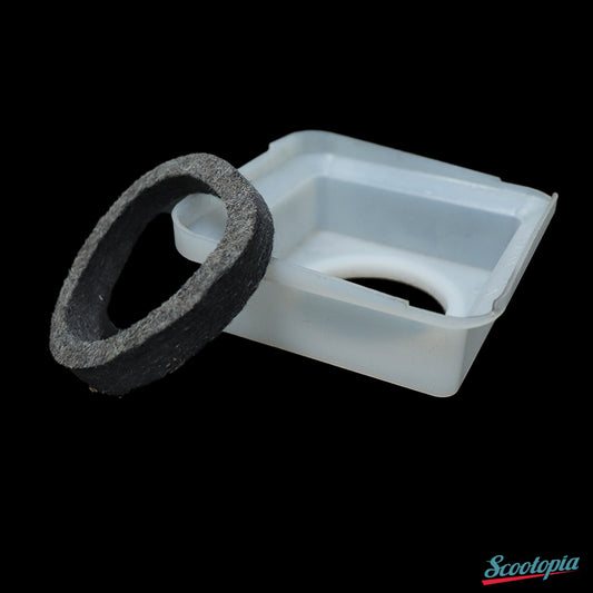 Scootopia Lambretta LI SX TV DL GP Fuel Tank Drip Tray & Ring