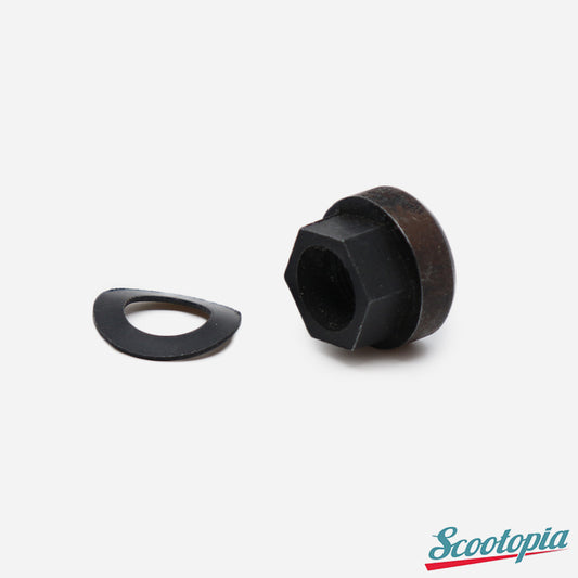 Scootopia Lambretta LI SX TV Flywheel Nut & Washer