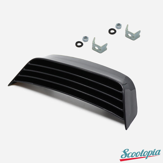 Scootopia Lambretta DL GP Black Plastic Rear Frame Grill & Fixings