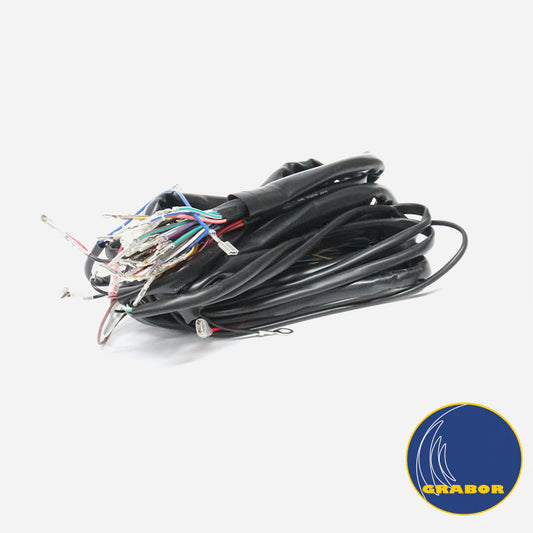 Vespa PX PE EFL 12v Electric Start Wiring Loom (with battery with indicators, no junction block)