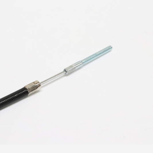 Lambretta LI SX TV DL GP Black Threaded Rear Brake Cable