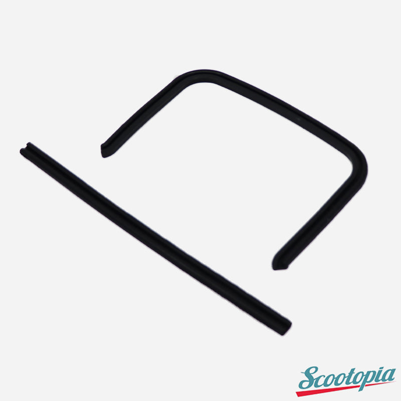 Scootopia Lambretta Series 3 LI SX TV DL GP Black Bridge Rubber Set