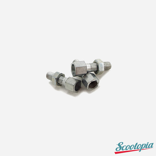 Scootopia Lambretta LI SX TV DL GP Clutch & Gear Cable Adjuster Set