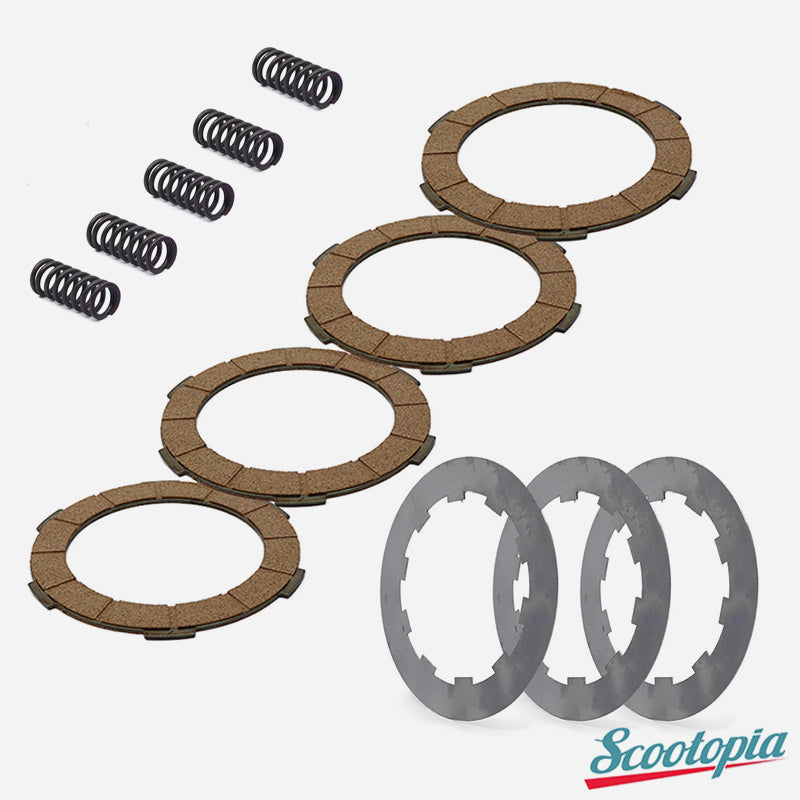 Scootopia Lambretta LI SX TV DL GP Clutch Plate & Spring Set