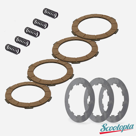 Scootopia Lambretta LI SX TV DL GP Clutch Plate & Spring Set
