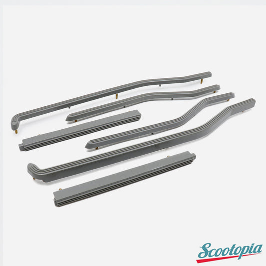 Scootopia Lambretta Series 3 LI SX TV Grey Floor Plastic Set