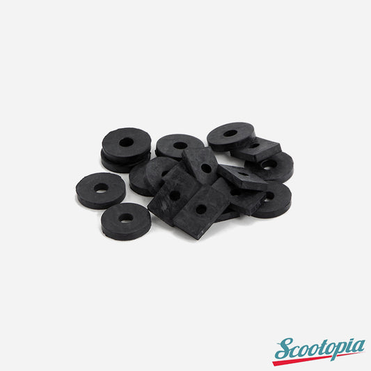 Scootopia Lambretta Series 3 LI SX TV DL GP Floor Vibration Rubber Set
