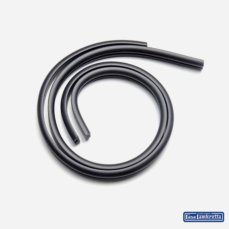 Casa Lambretta Series 3 LI SX TV GL GP Black Horncast Side Rubber Set 