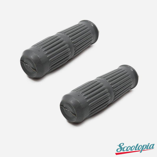 Scootopia Lambretta Series 3 LI SX TV DL GP Grey Handlebar Grips