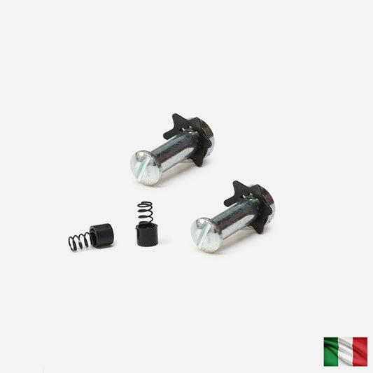 Lambretta LI SX TV DL & GP Handlebar Lever Pivot Pin & Vibration Cup & Spring Set