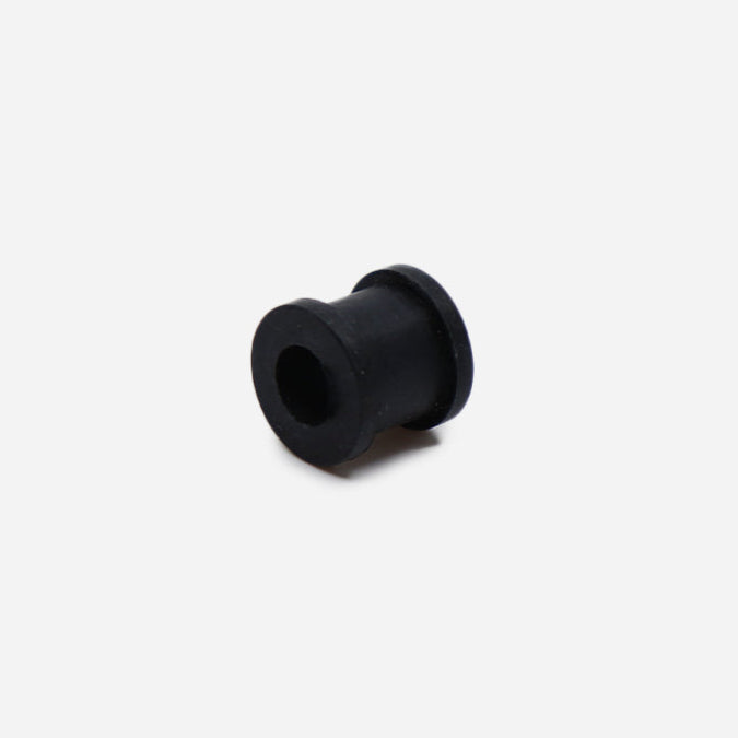 Black rubber bushing on a white background with 'Scootopia' branding.