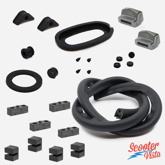 Lambretta Series 3 LI SX TV Internal Frame Rubber Set (until 1964)