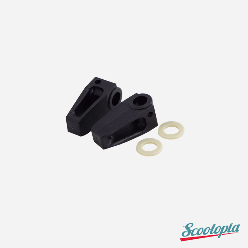 Scootopia Late Lambretta SX Side Panel Roller & Washer Set