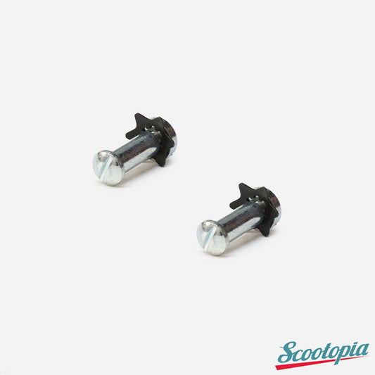 Scootopia Lambretta LI SX TV DL GP Handlebar Lever Pivot Pin Set