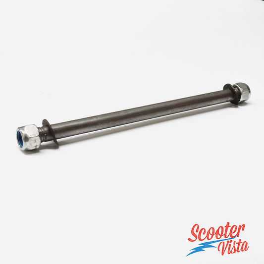 Lambretta LIs SX TV DL GP Large Engine Mount Spindle, Nuts & Washers