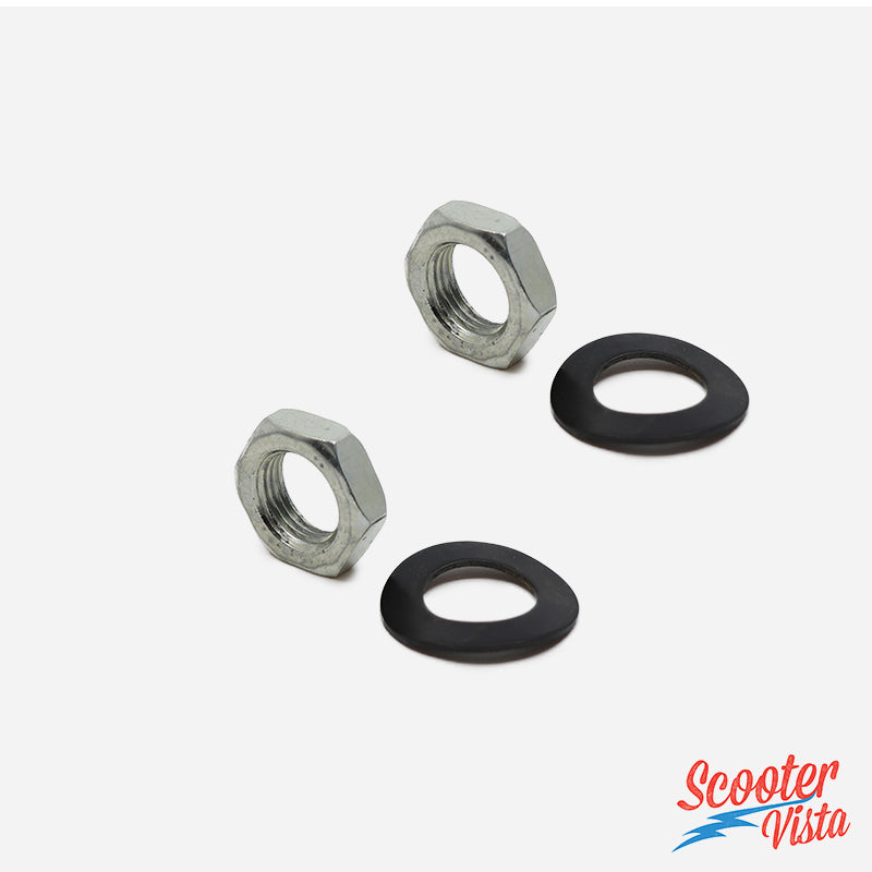 Lambretta LI SX TV DL & GP Rear Shock Nut & Washer Set
