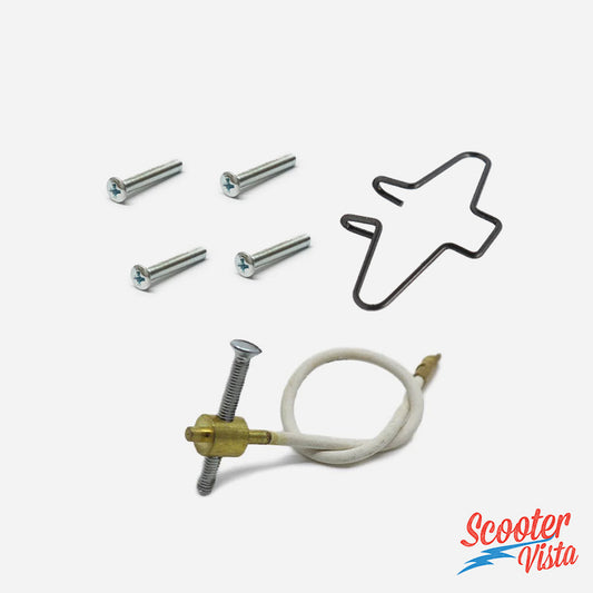 Lambretta Series 3 LIs SX TV Headlamp Rim Fitting Set