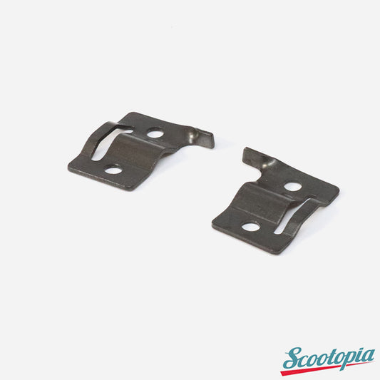Scootopia Lambretta Series 3 LI SX TV Side Panel Hook Retaining Clip Set