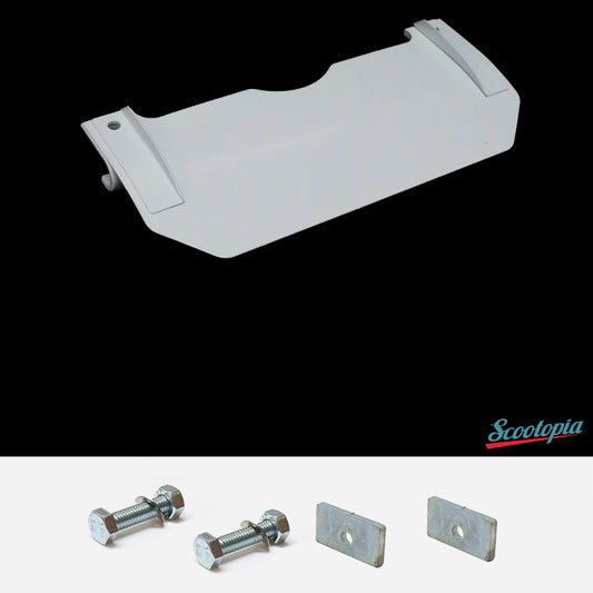 Scootopia Lambretta Series 3 LI SX TV DL GP Splash Plate, Strength Plates & Fixings