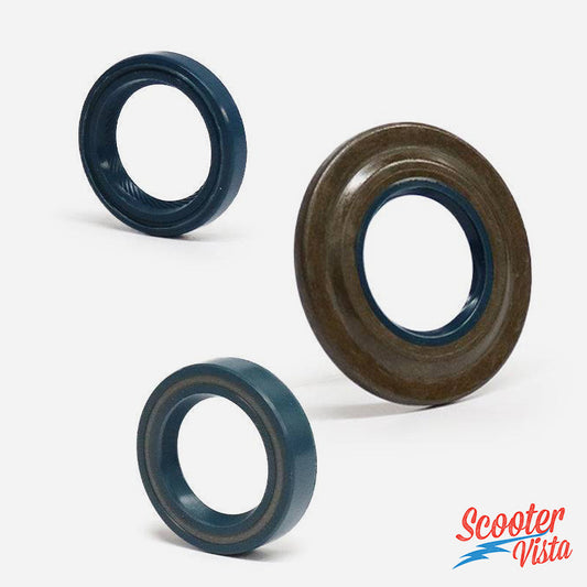 Corteco Vespa PX PE T5 Oil Seal Set (27x42x10 rear hub seal)