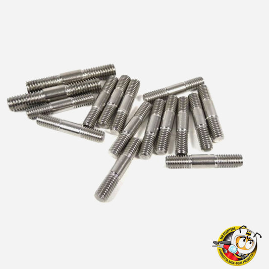 MB Scooters Lambretta LI SX TV DL GP Stainless Steel Sidecase Stud Set