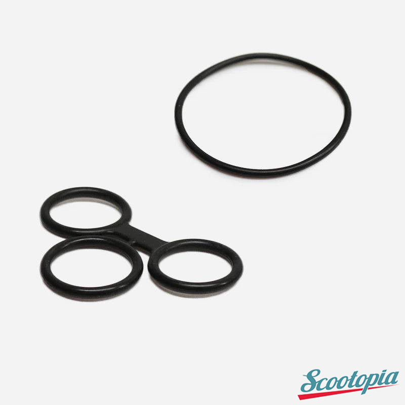 Scootopia Vespa Sprint Rally Super PX PE & T5 Rear Hub O Ring Set (Large & Small)