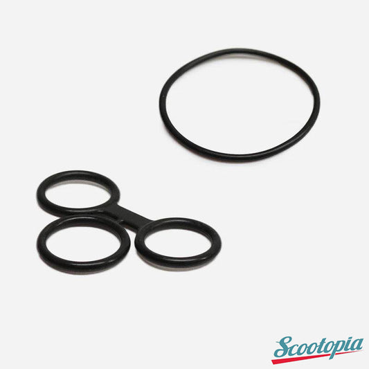 Scootopia Vespa Sprint Rally Super PX PE & T5 Rear Hub O Ring Set (Large & Small)