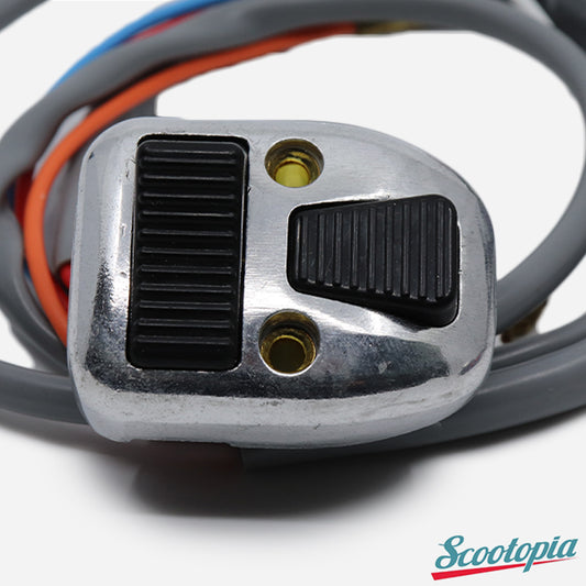 Scootopia Lambretta Series 3 LIs SX DL GP OSAM Black Button Light Switch