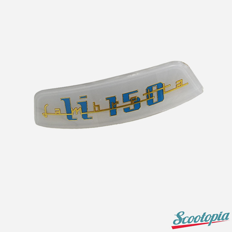 Scootopia Lambretta LI150 Rear Frame Badge