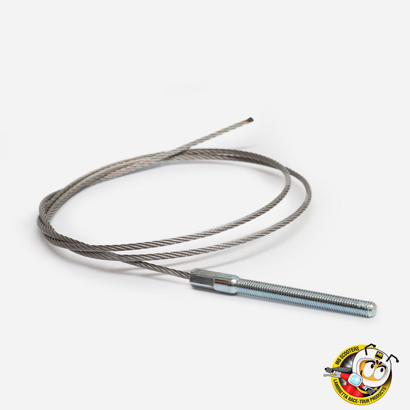 MB Scooters Lambretta LI SX TV DL & GP Rear Brake Inner Cable with Threaded Adjuster