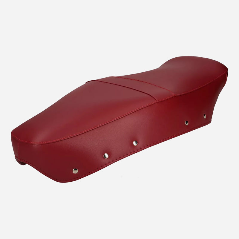Lambretta LI SX Red Giuliari / Noemi Rosa Seat Cover (with badge)