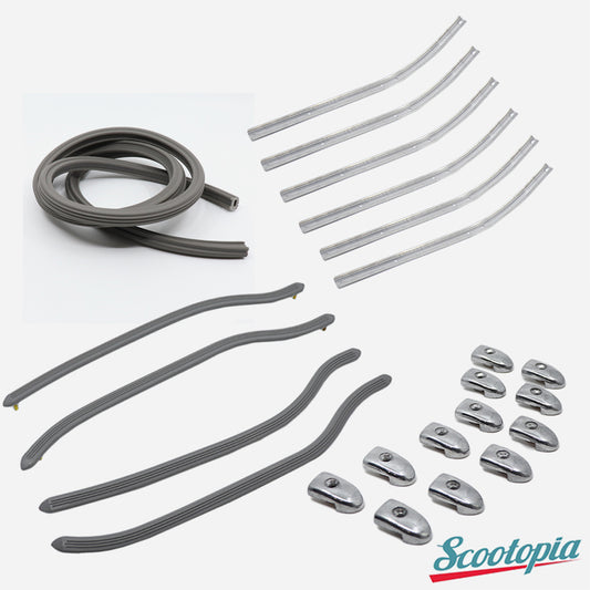 Scootopia Lambretta Series 1 LI150 & Series 2 LI150 / TV175 Complete Floor Kit