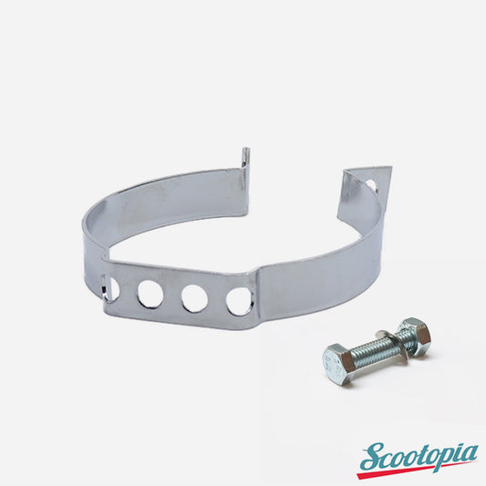 Scootopia Lambretta Series 1 & 2 LI TV Grease Nipple Chrome Cable Clamp