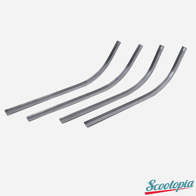Scootopia Lambretta Series 3 LI SX TV DL GP Aluminium Floor Channel Set
