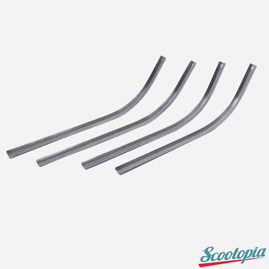 Scootopia Lambretta Series 3 LI SX TV DL GP Aluminium Floor Channel Set