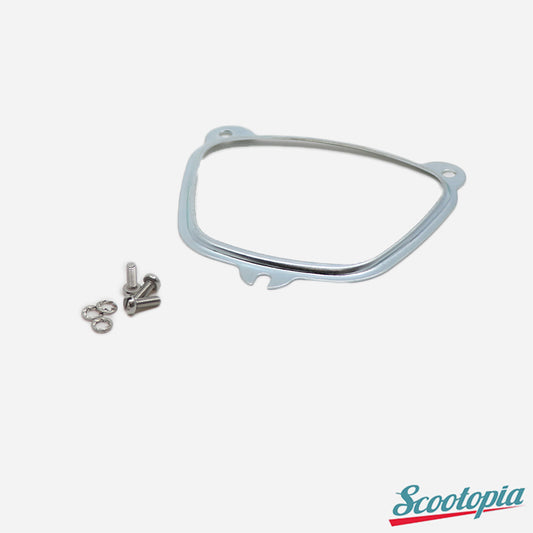 Scootopia Lambretta LI SX TV DL GP Speedo Retaining Plate & Fixings