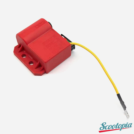 Scootopia Vespa Lambretta Red 12 Volt CDI Unit