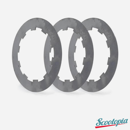 Scootopia Lambretta LI SX TV DL GP 1.5mm Clutch Steel Set