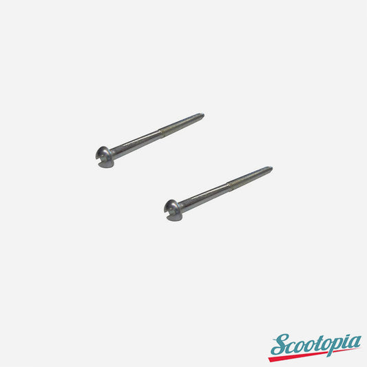 Scootopia Lambretta LI SX TV Tail Lamp / Light Lens Screw Set