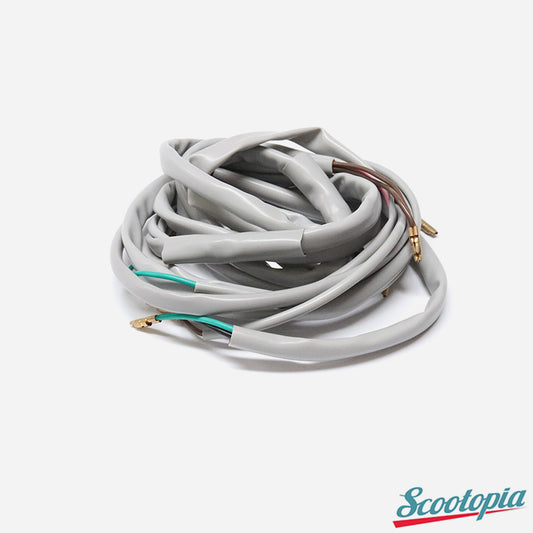 Scootopia Lambretta LI SX TV DL GP 12v Simple Wiring Loom (2 pin brake switch)