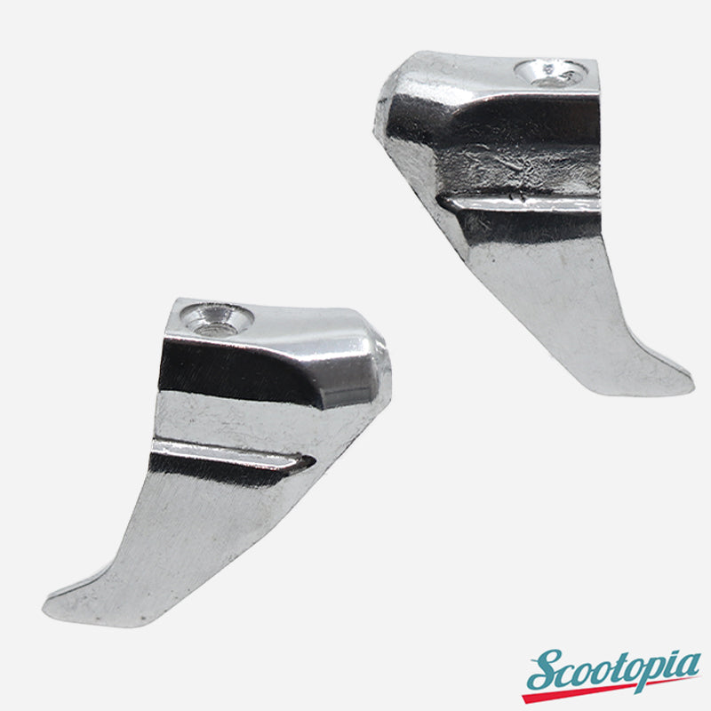 Scootopia Lambretta DL GP Sharks Teeth End Cap Set