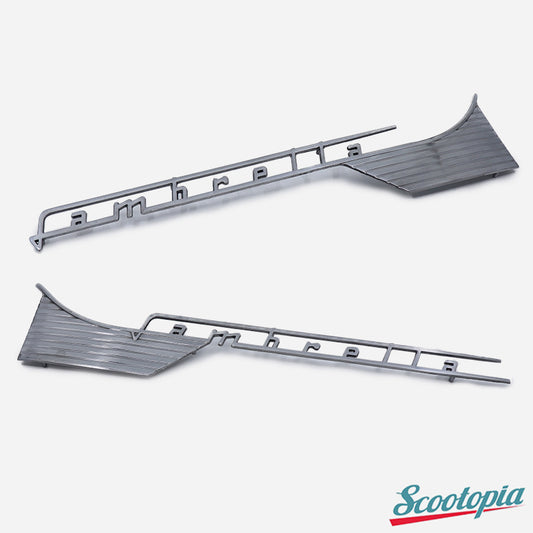 Scootopia Lambretta Series 1 & 2 Aluminium Side Panel Badge Set