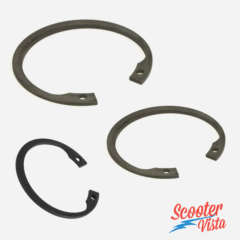 Vespa Sprint Rally Super PX PE T5 Engine Bearing Retaining Circlip Set