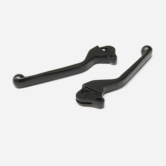 Vespa PX PE T5 Black Dog Leg Clutch & Brake Lever Set