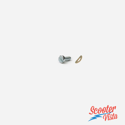 Vespa PX PE T5 Oil Pump Cover Screw & Washer