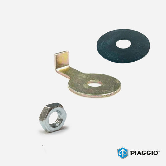 Piaggio PX PE T5 Vespa Oil Tank Gasket, Washer / Bracket & Nut
