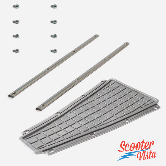 RMS Vespa Mk1 PX PE Rubber Floor Mat, Floor Mat Strips & Screws